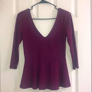 Peplum Top